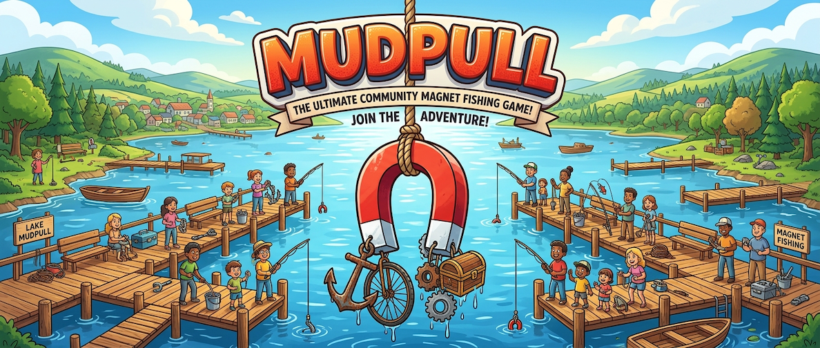 MudPull — Cast your magnet. Pull your fate.